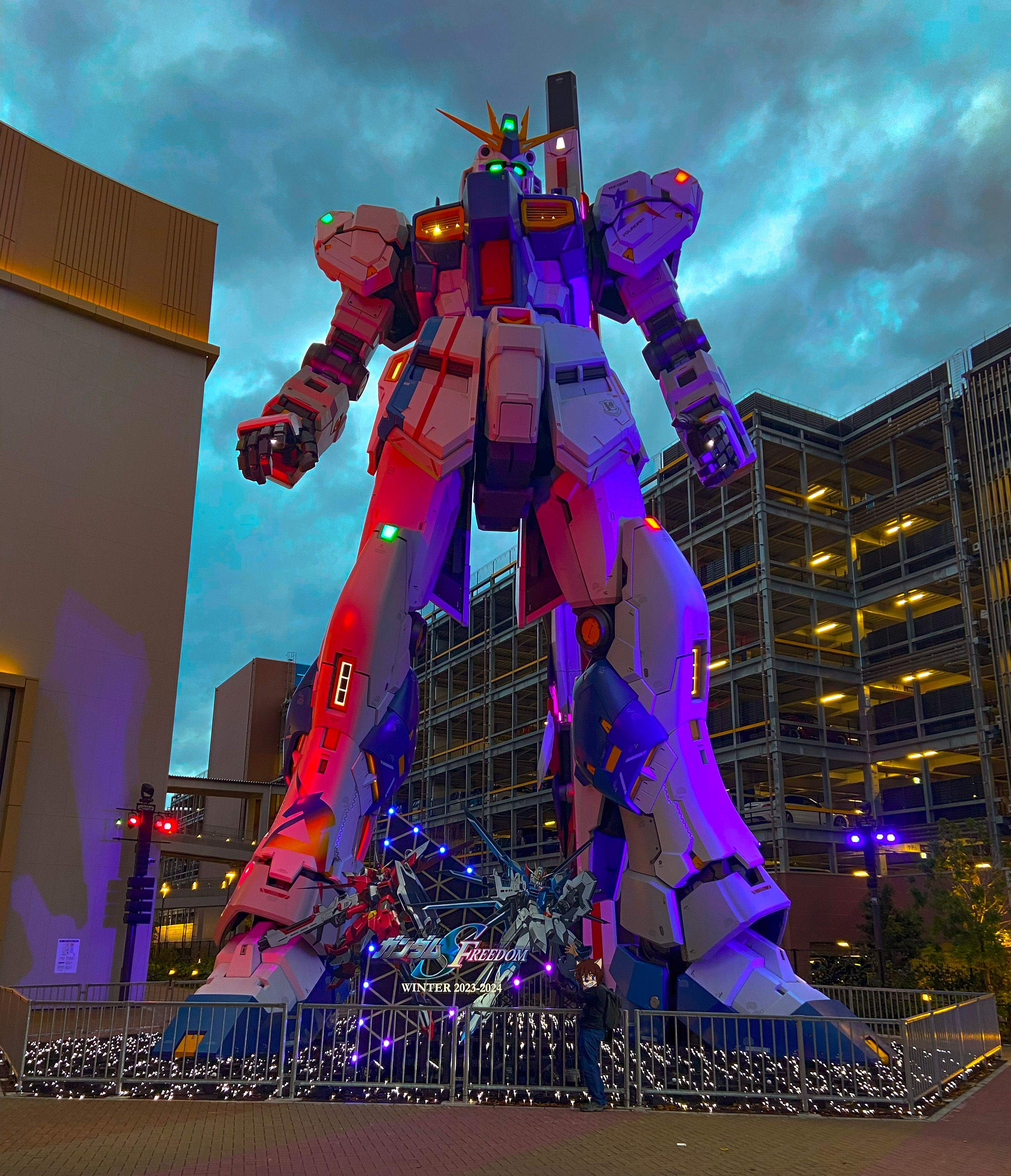 Fukuoka's Gundam Statue